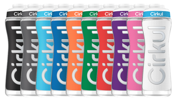 22oz. Grip Squeeze Plastic Bottle & Sport Lid J2QOD7