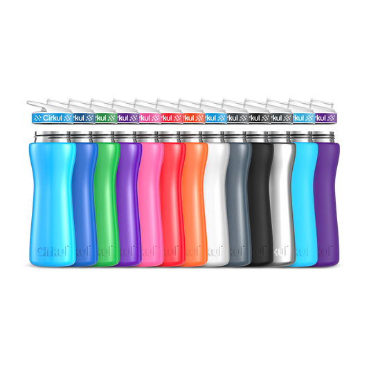 22oz. Stainless Steel Bottle & Comfort Grip Lid 0UYQNS