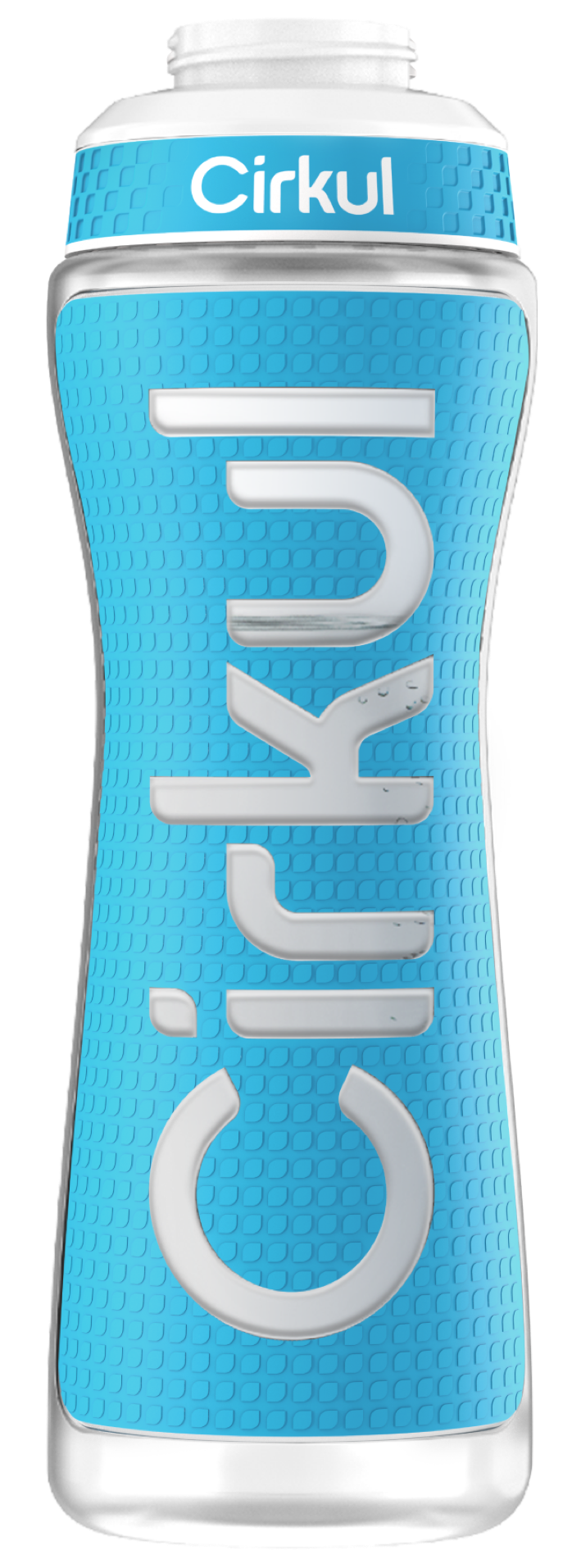 22oz. Grip Squeeze Plastic Bottle & Sport Lid J2QOD7