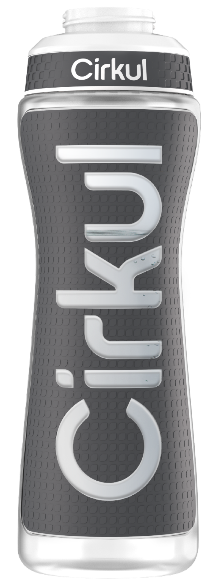 22oz. Grip Squeeze Plastic Bottle & Sport Lid J2QOD7