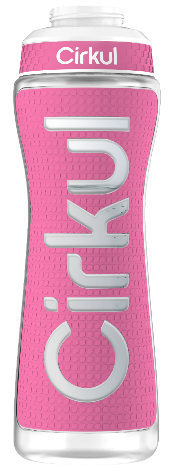 22oz. Grip Squeeze Plastic Bottle & Sport Lid J2QOD7