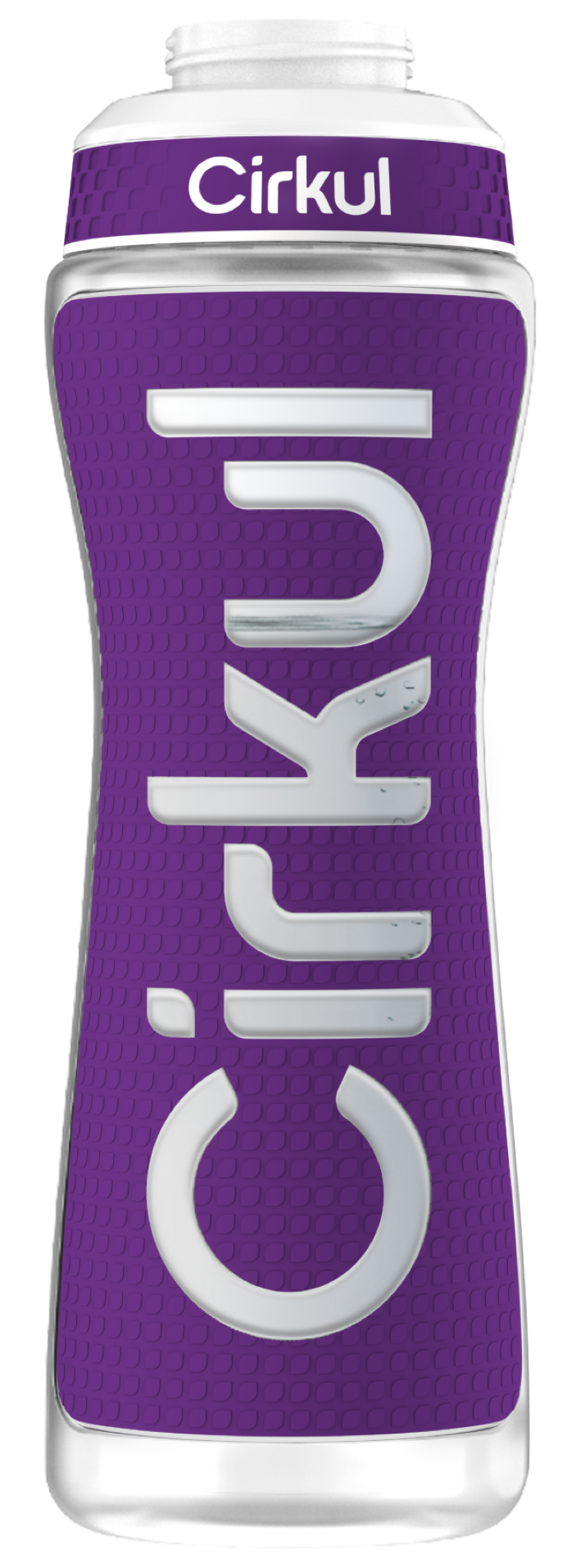 22oz. Grip Squeeze Plastic Bottle & Sport Lid J2QOD7