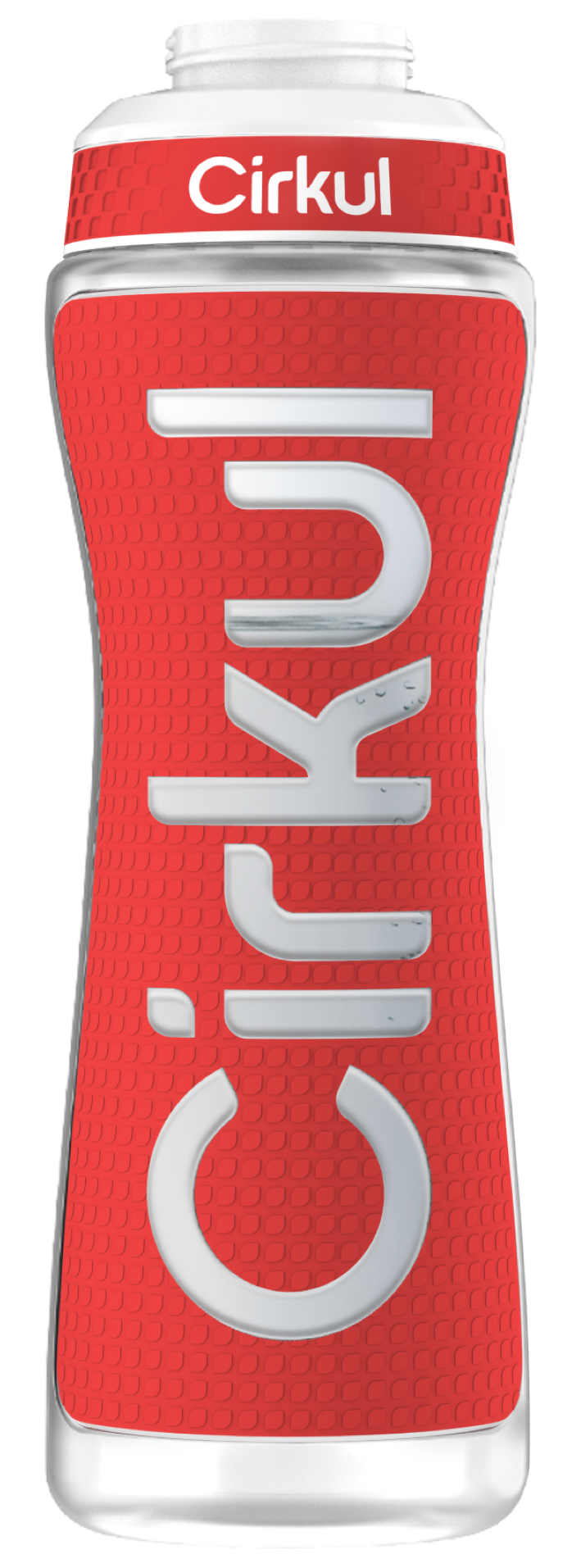 22oz. Grip Squeeze Plastic Bottle & Sport Lid J2QOD7