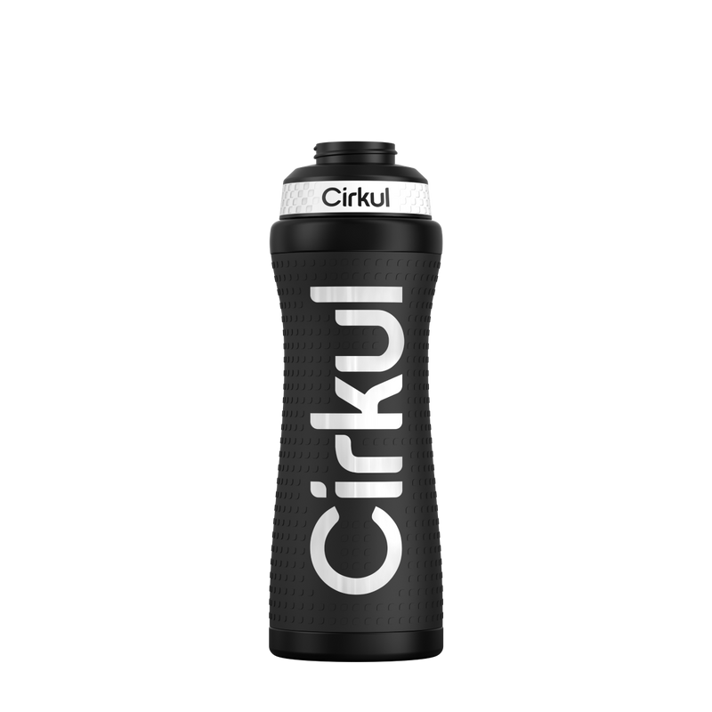 22oz. Grip Stainless Steel Bottle & Sport Lid D04HZL