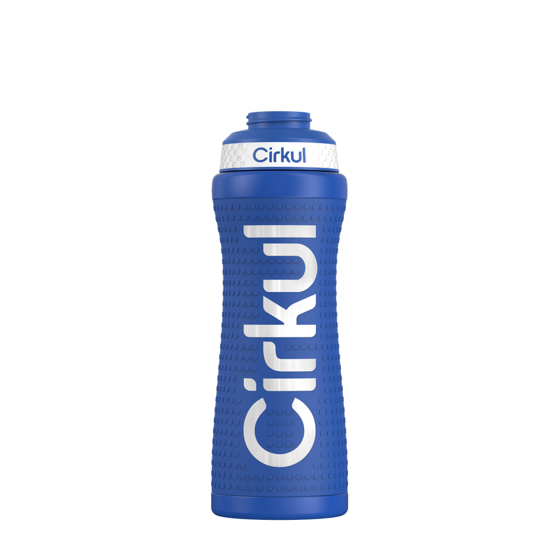 22oz. Grip Stainless Steel Bottle & Sport Lid D04HZL