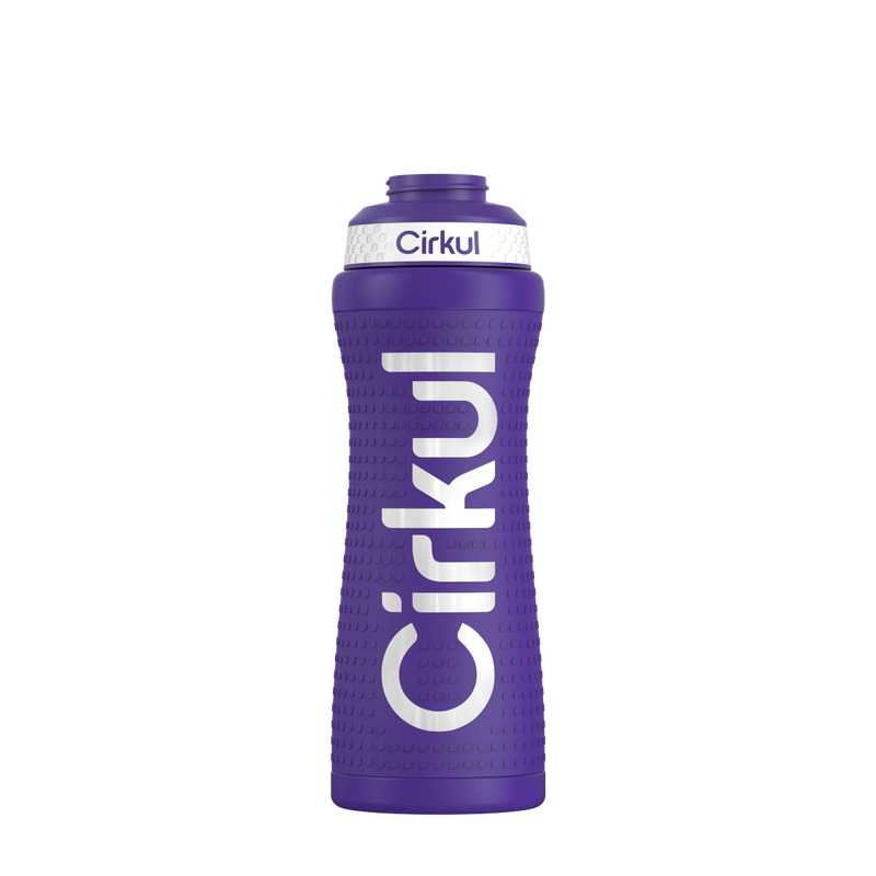 22oz. Grip Stainless Steel Bottle & Sport Lid D04HZL